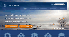 Desktop Screenshot of conlog-group.fi